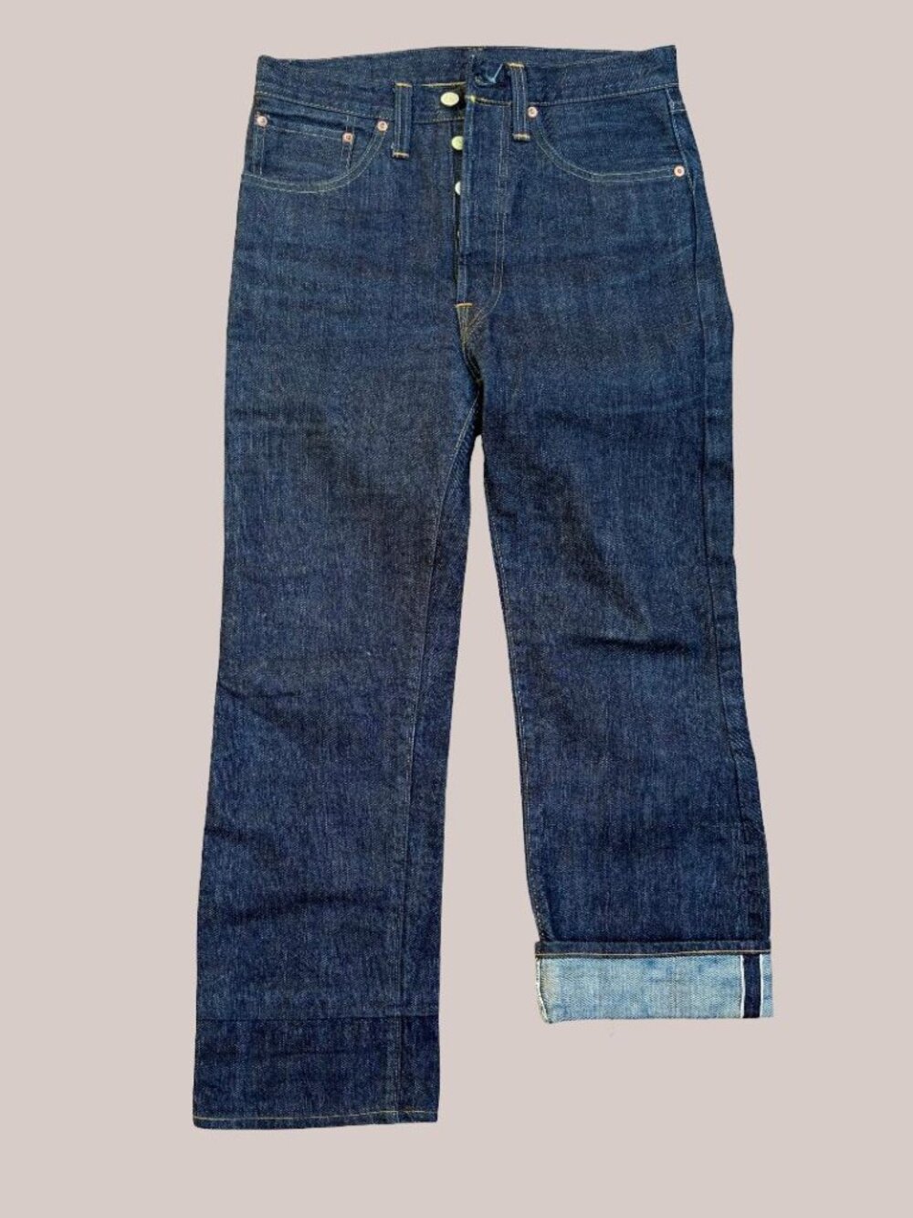 Mister Freedom CALIFORNIA LOT 64 INDIGO RAW SELVEDGE DENIM JEANS PANTS 30"